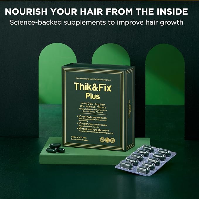 Thik&Fix Plus Natural Hair Nutrition Supplement (Softgel)