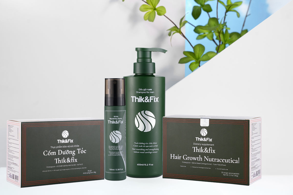 Cốm dưỡng tóc Thik&Fix ( Hộp 30 gói )