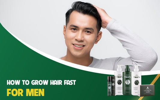 HOW TO GROW HAIR FAST FOR MEN