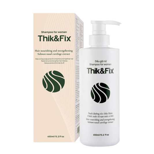 Thik&Fix Hair Growth Shampoo for Women (15.2 Fl oz/450ml)