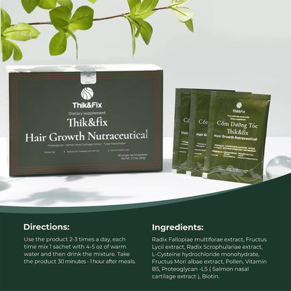 Thik&Fix Hair Growth Supplement ( 30 single-serve packets )
